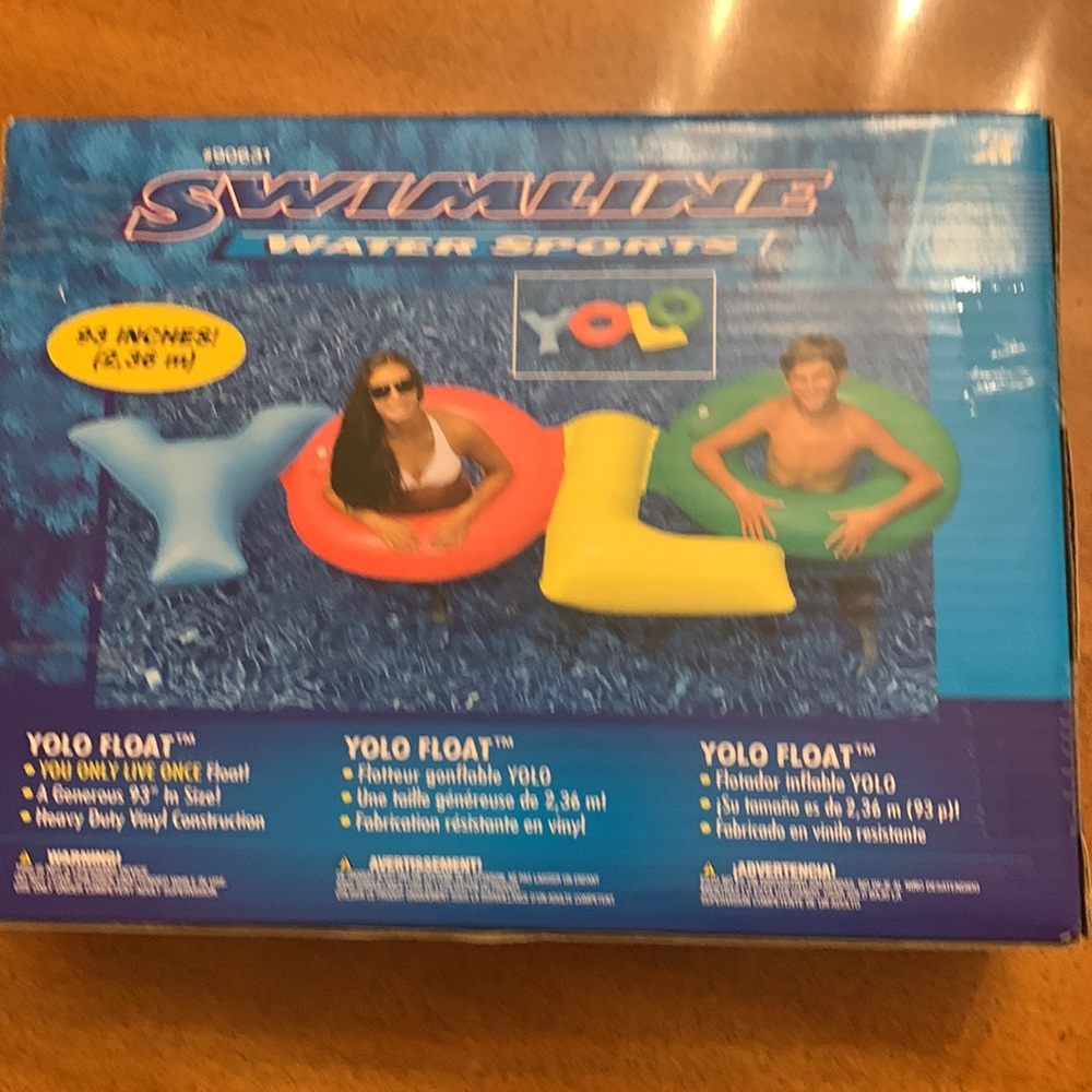 SWIMLINE YOLO Float - Picture 2 of 3